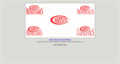 Desktop Screenshot of christyco.com